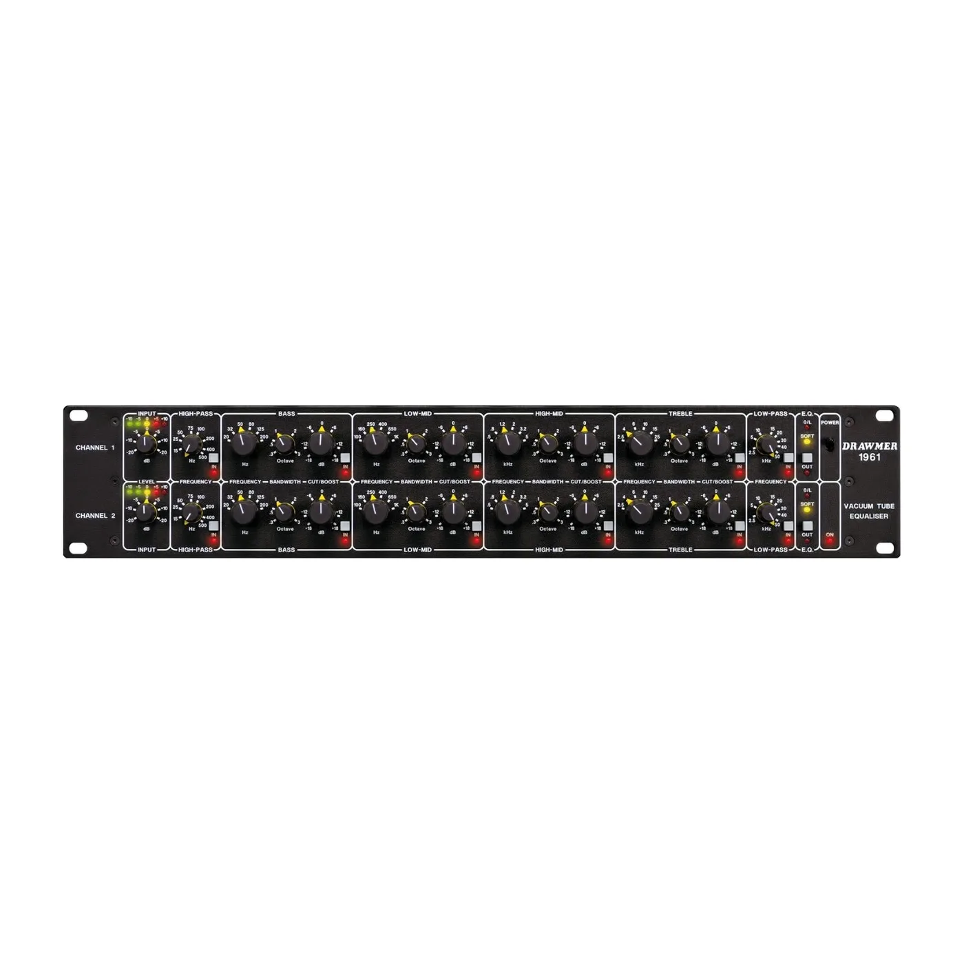 Drawmer 1961 Dual Four-band Vacuum Tube Equaliser