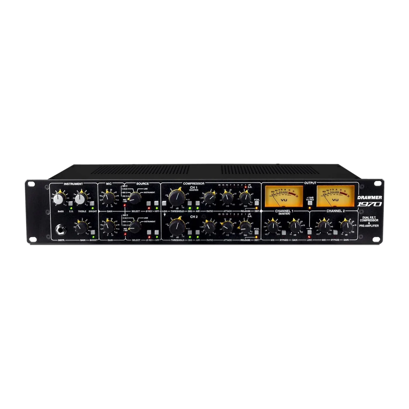 Drawmer 1970 Dual FET Compressor & Pre Amplifier p1