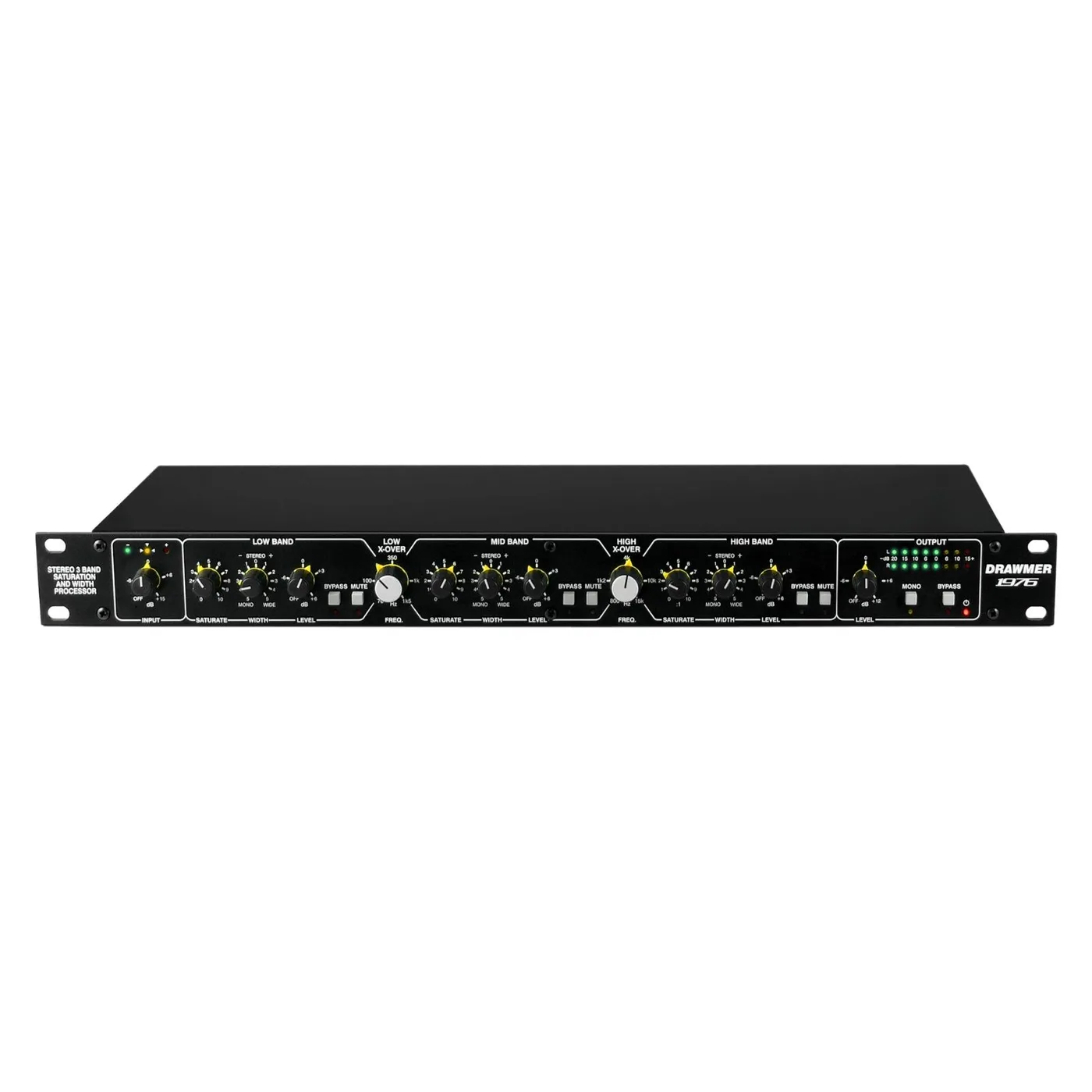 Drawmer 1976 Stereo Three-Band Saturation & Width Processor