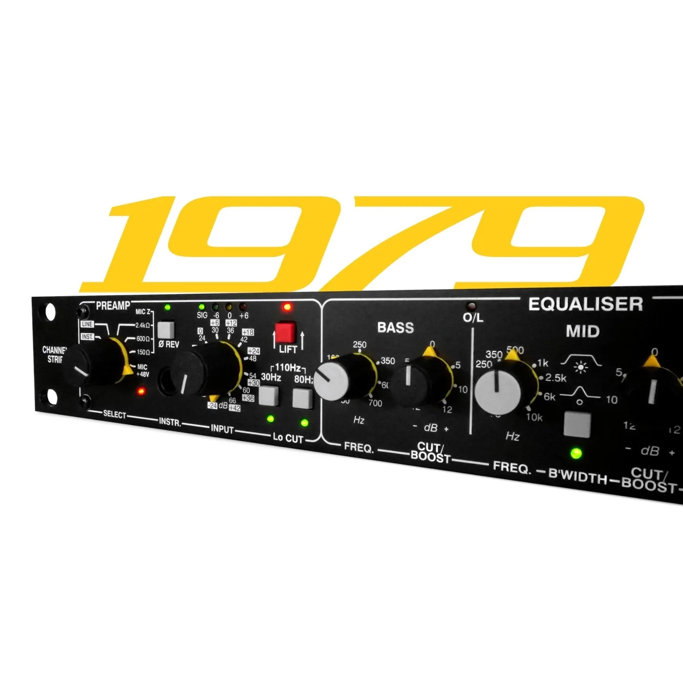 Drawmer 1979 1U Channel Strip