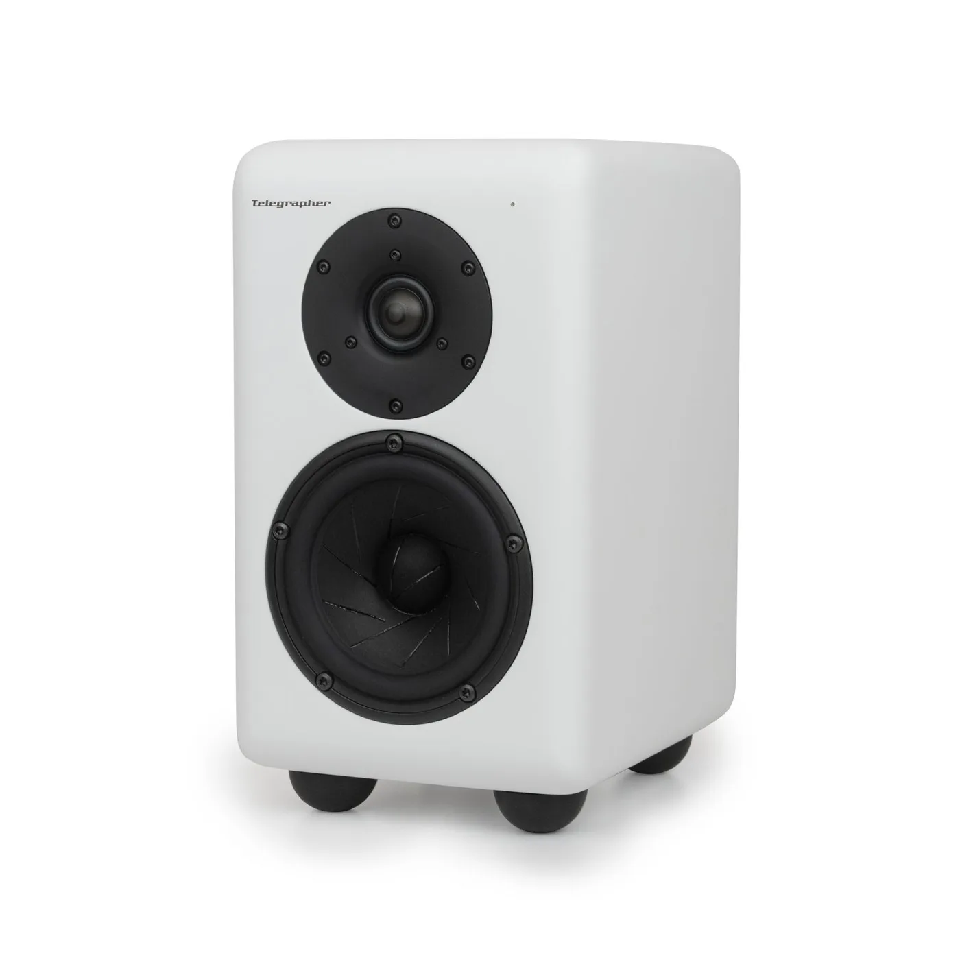 FOX Active Analog Nearfield Studio Monitor by Telegrapher White p2