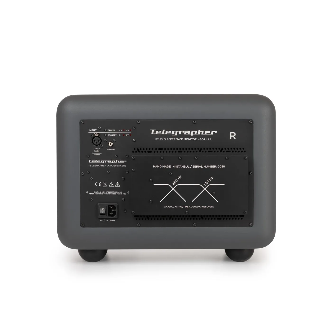 GORILLA Active Analog Midfield Studio Monitor by Telegrapher p3